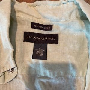 Men’s linen shirt size L